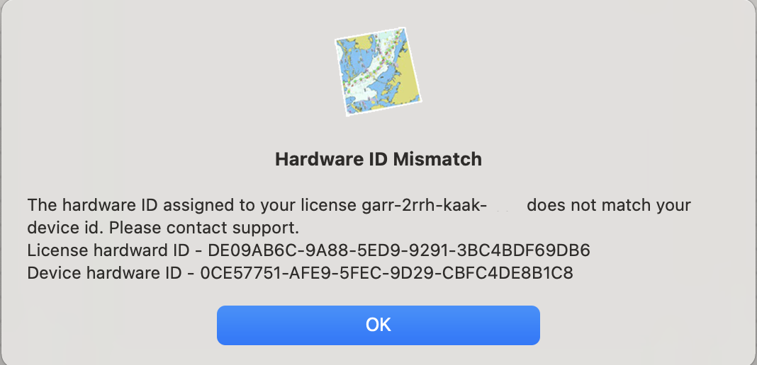 [FIXED 9.3.4] Hardware ID Mismatch message — NavStation